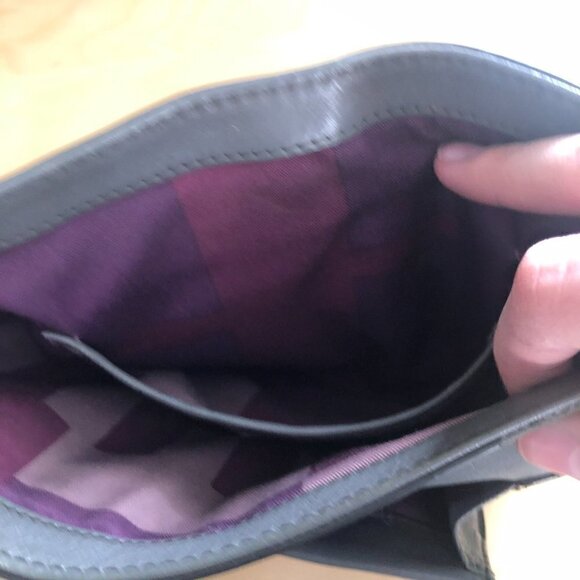 KOOBA Leather Crossbody Saddle Bag - Picture 10 of 12